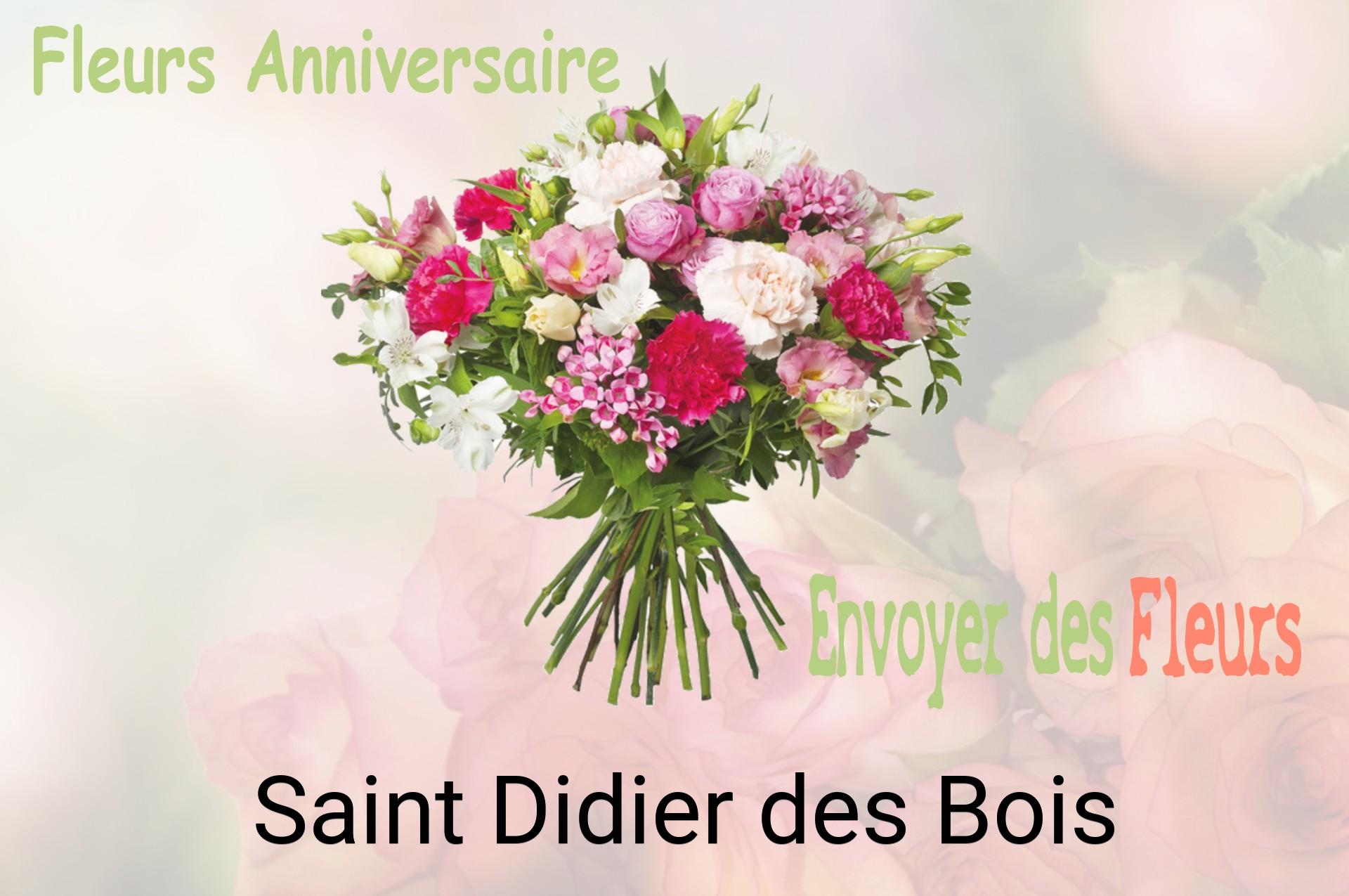 Bouquet de fleurs d’anniversaire livré à Saint-Didier-des-Bois