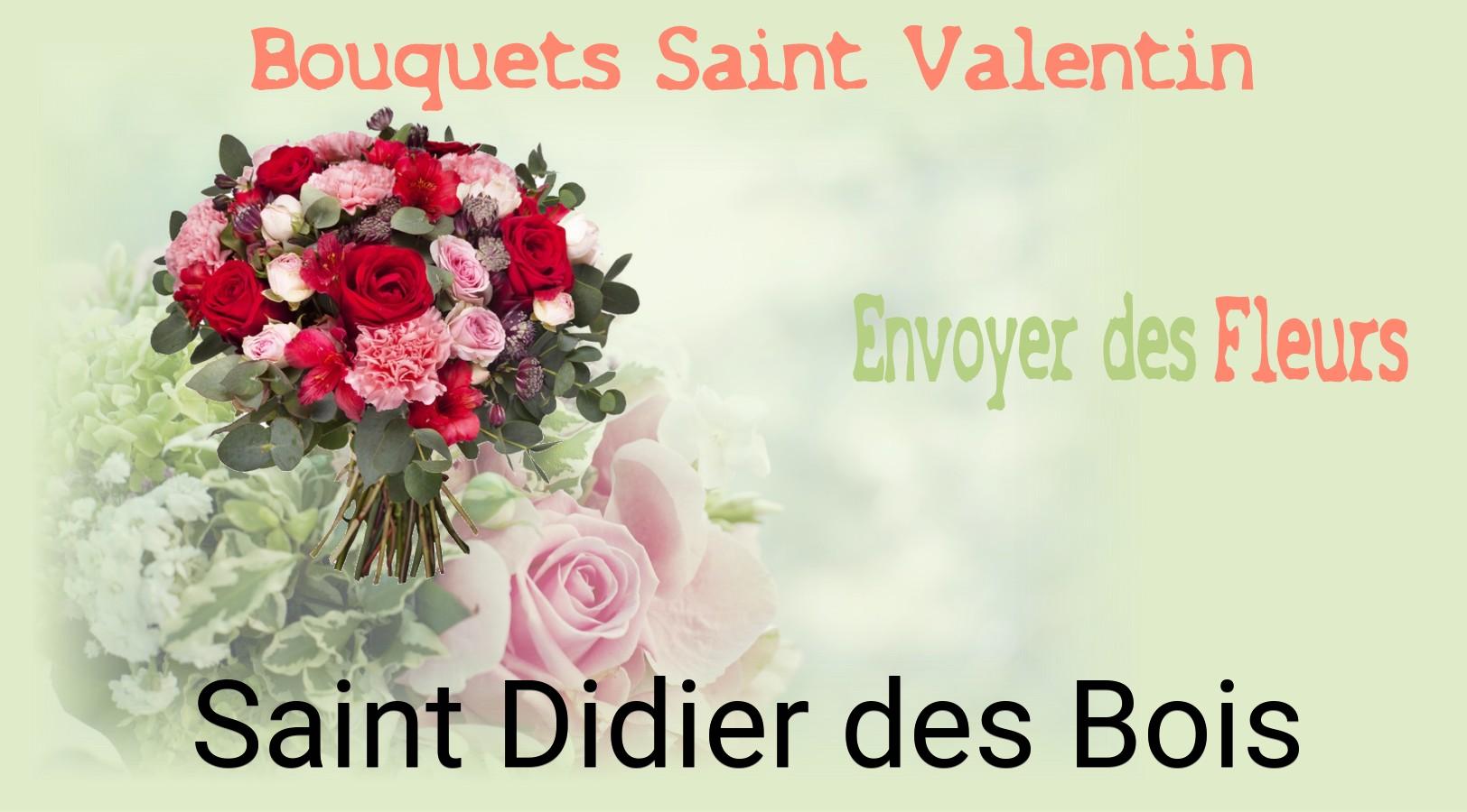 Roses de Saint-Valentin livrées à Saint-Didier-des-Bois